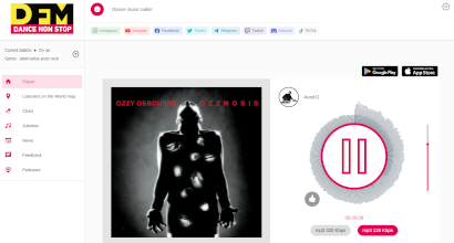 Radio website out of the box